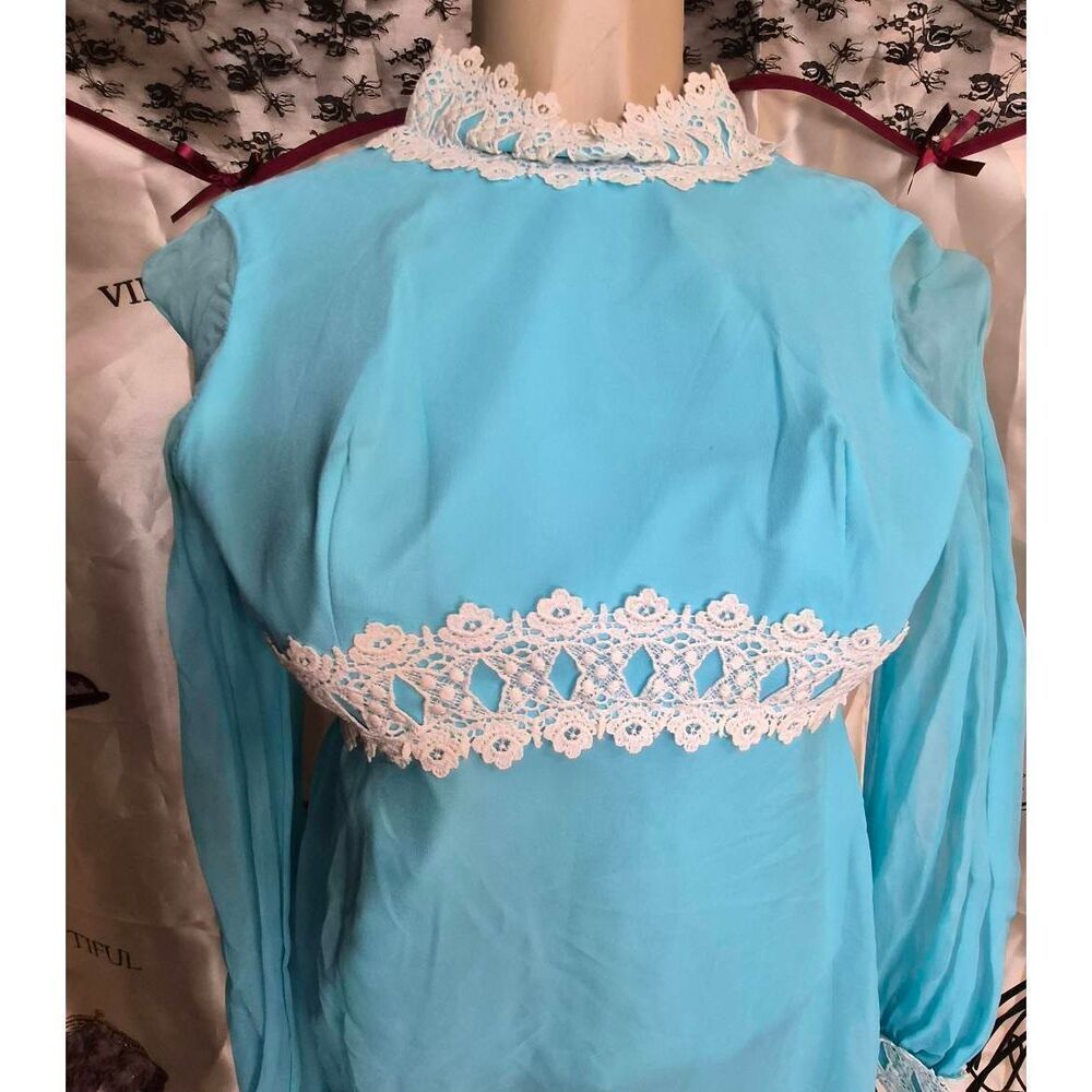 Vintage chiffon dress